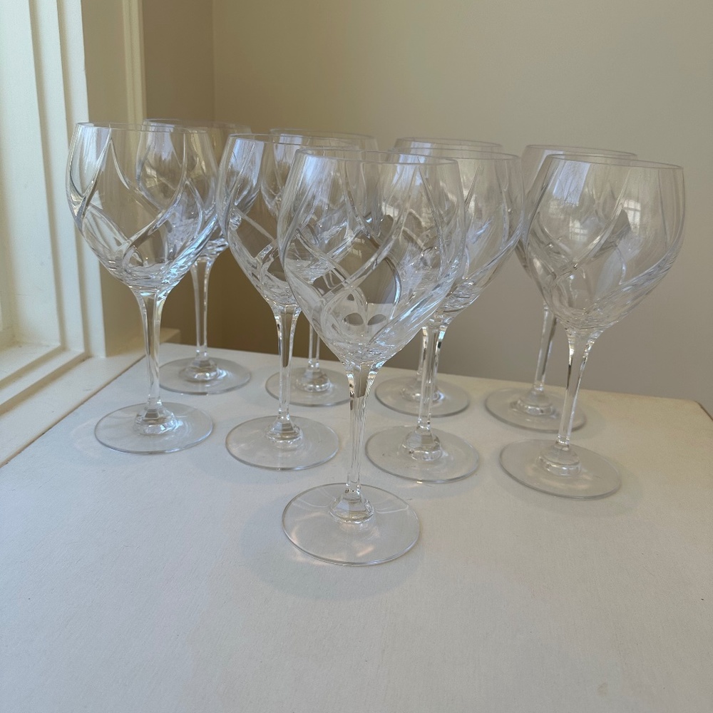 "Rare - Discontinued" Mikasa Olympus Magnum Goblets - Set of 9